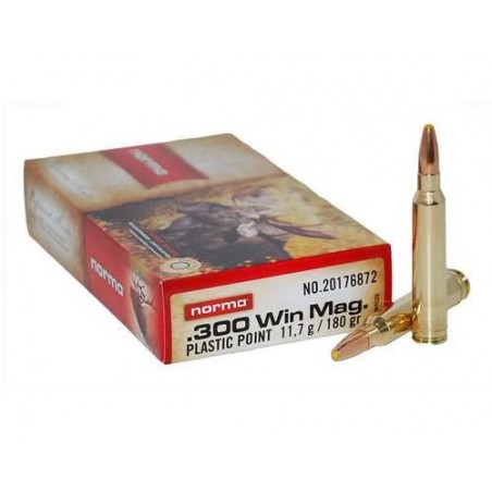 COMPRAR MUNICION METALICA NORMA 300 180GR PUNTA PLASTICO