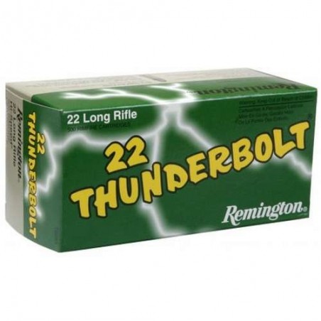 COMPRAR MUNICION METALICA REMINGTON BALA 22 LR Thunderbolt - 40 grains