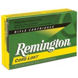 COMPRAR MUNICION METALICA REMINGTON CORE-LOKT 30-06 180GR PUNTA SP