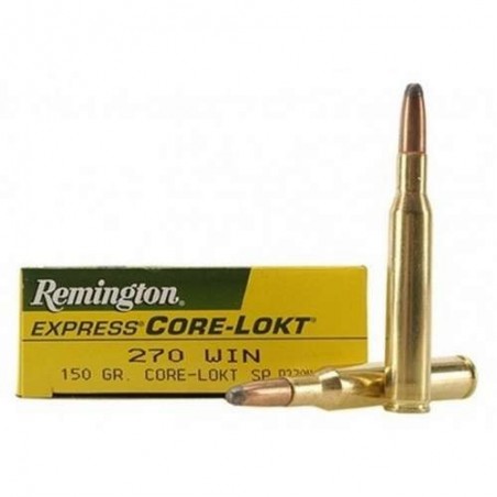 COMPRAR MUNICION METALICA REMINGTON CORE LOKT CAL 270W 150GR SP