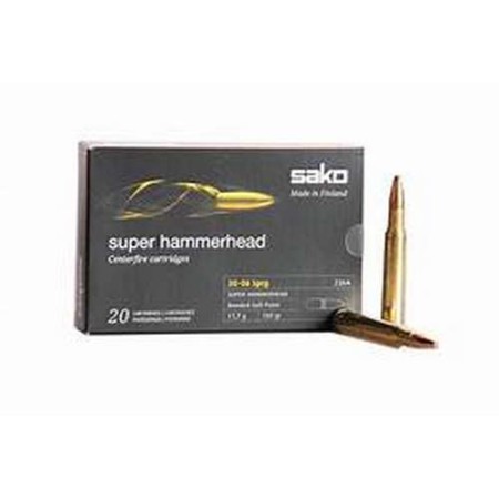 COMPRAR CALIBRE 30.06 SAKO MUNICION RIFLE CALIBRE 30.06 SUPER HAMMERH 180 GR.