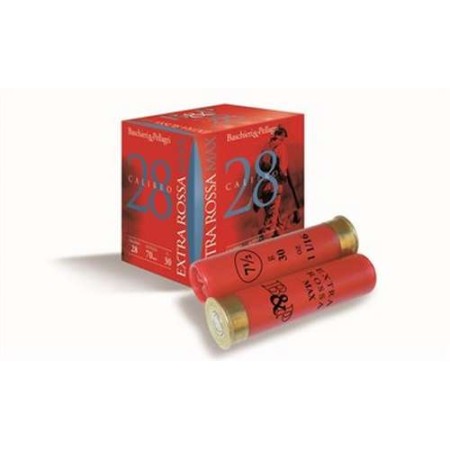COMPRAR CARTUCHOS DE CAZA B&P CARTUCHOS CAL. 28 30GR Nº6 EXTRA ROSSA