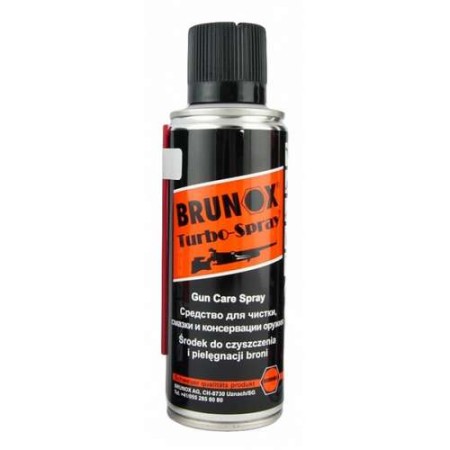 COMPRAR COMPLEMENTOS CAZA SPRAY MANTENIMINETO BRUNOX GUN CARE 100ml Naranja