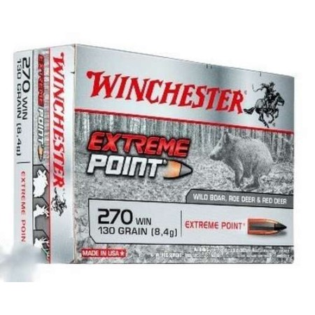 COMPRAR MUNICION METALICA WINCHESTER BALA EXTREME POINT 270 WIN 130GR