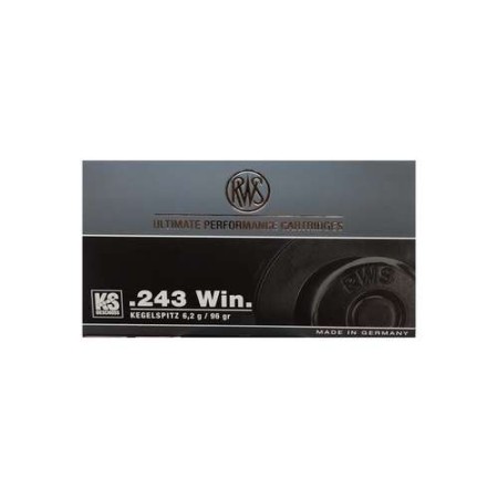 COMPRAR Inicio RWS BALA 243 WIN KS 96GR
