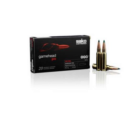 COMPRAR MUNICION METALICA SAKO MUNICIÓN RIFLE 30-06 165GR GAMEHEAD PRO