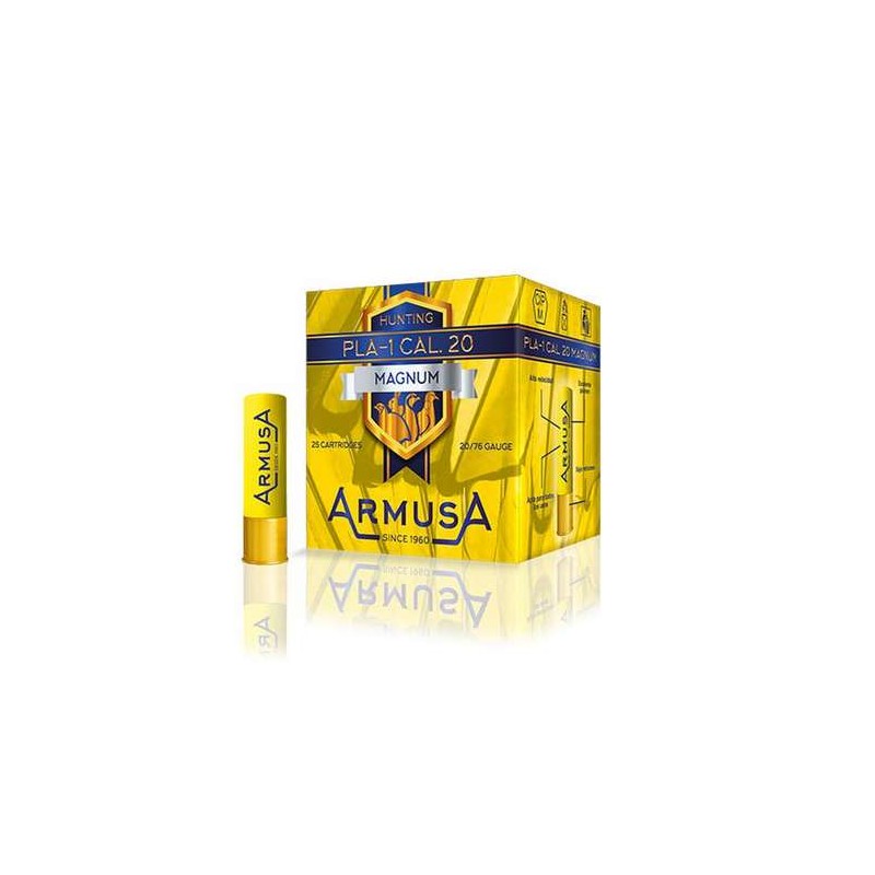 COMPRAR CARTUCHOS DE CAZA ARMUSA PLA-1 MAGNUM CAL.20 32GR COMPRAR CARTUCHOS DE CAZA ARMUSA PLA-1 MAGNUM CAL.20 32GR
