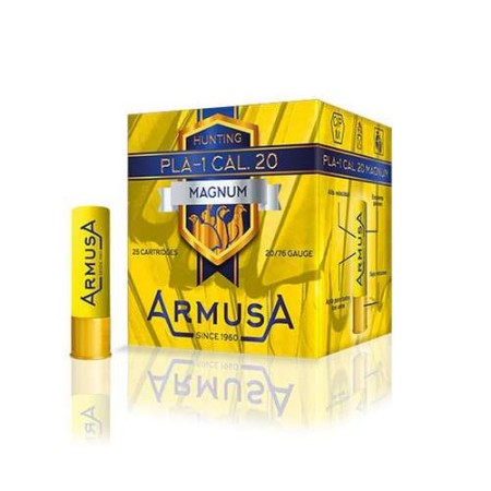 COMPRAR CARTUCHOS DE CAZA ARMUSA PLA-1 MAGNUM CAL.20 32GR