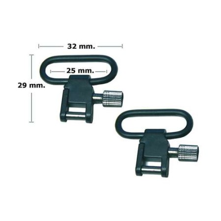 COMPRAR Repuestos PAREJA ANILLAS PORTA-CORREA FUSIL