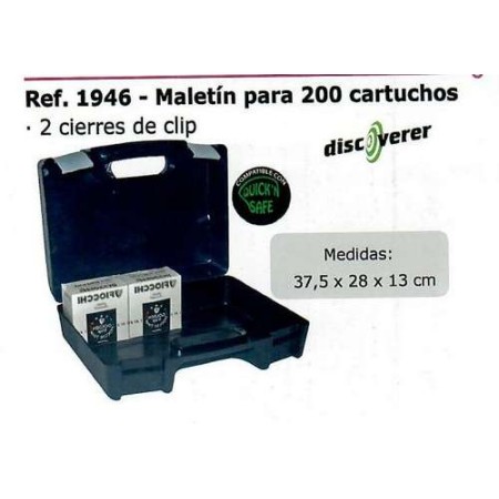 COMPRAR Fundas y Maletines MALETIN PARA 200 CARTUCHOS